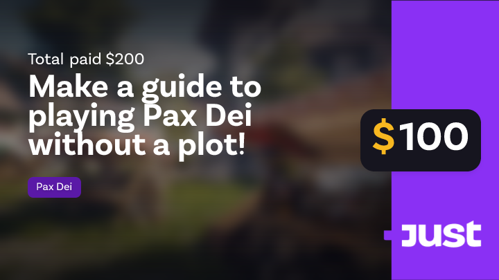 Make A Guide To Playing Pax Dei Without A Plot Just Pax Dei