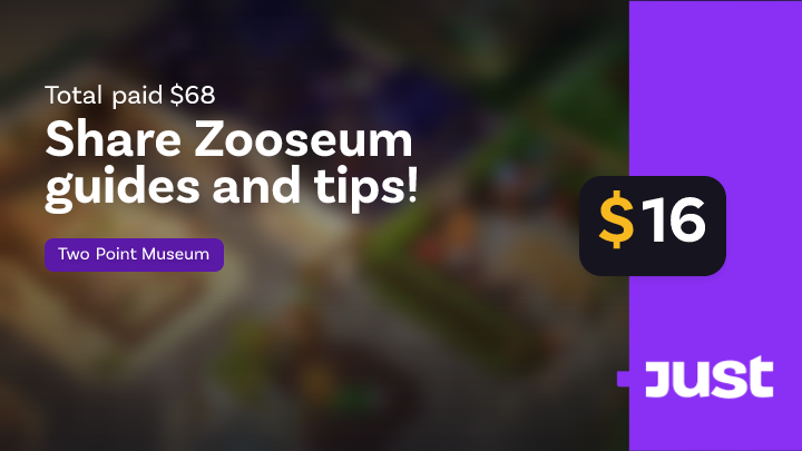 Share Zooseum guides and tips! | Just Two Point Museum